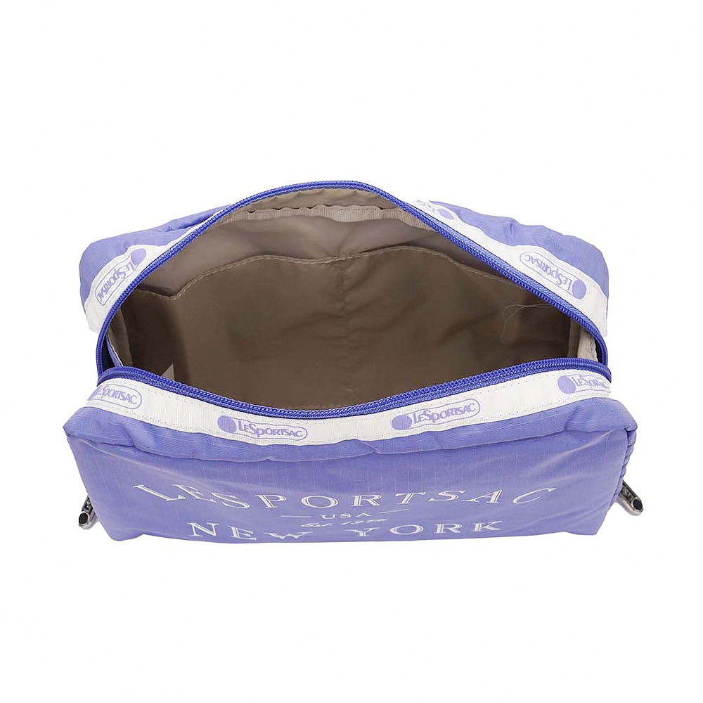 LeSportsac Extra Large Rectangular Cosmetic 加大型收納化妝包/ 品牌LOGO, , large