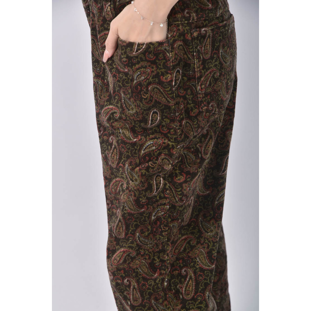 (XL) 高腰棕色長褲二手衣, , large