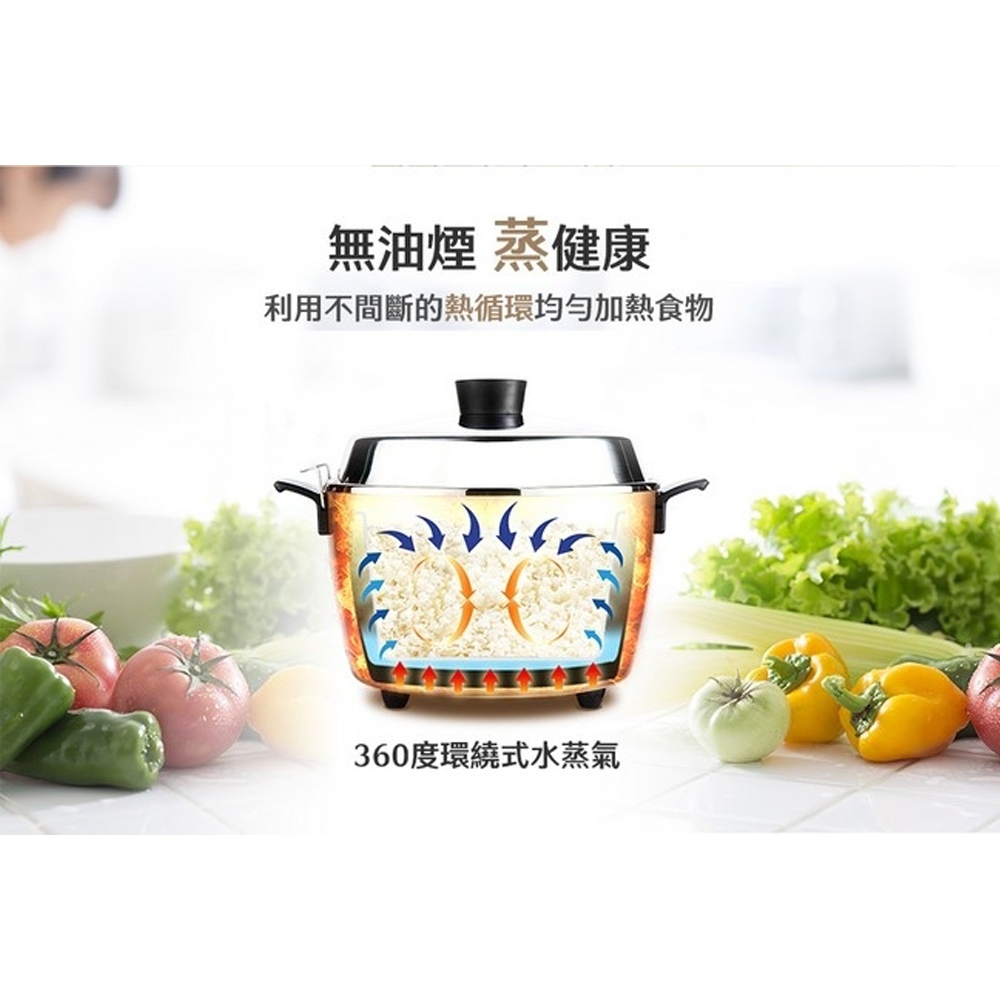 TATUNG 大同 6人份 奶油粉 不鏽鋼電鍋 TAC-06R-NBI, , large