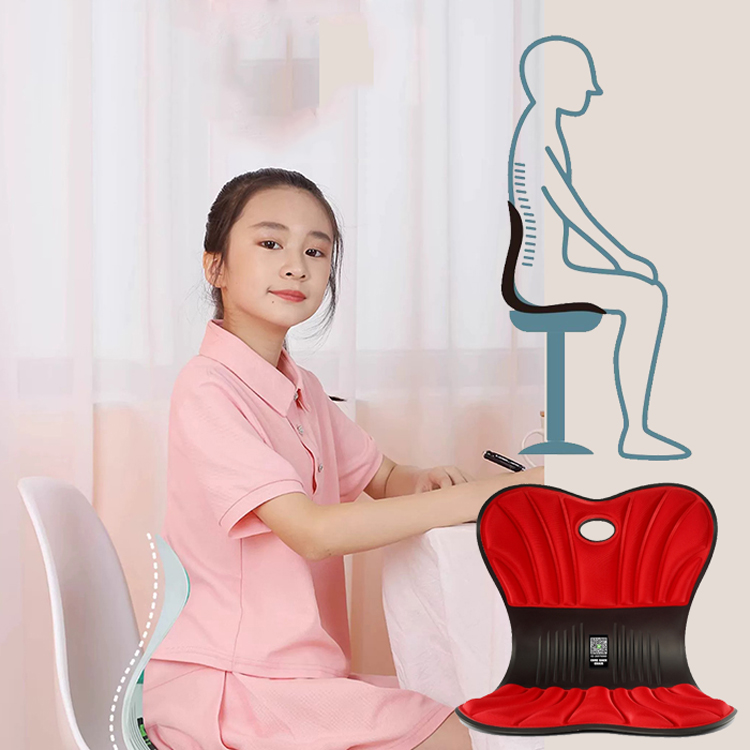 【心安購物】神膚奇肌護脊矯姿靠背椅 標準版 適用成人女生/兒童 ( 承重70KG ), , large