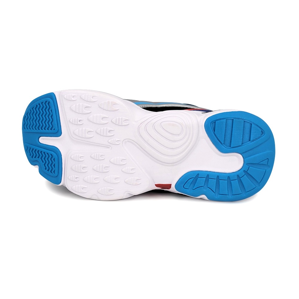 DIADORA迪亞多那 經典復古潮流童鞋 童運動鞋 魔鬼氈 寬楦 保護後跟 輕量 吸震 減壓 抗菌 除臭 防滑 藍 紫, , large