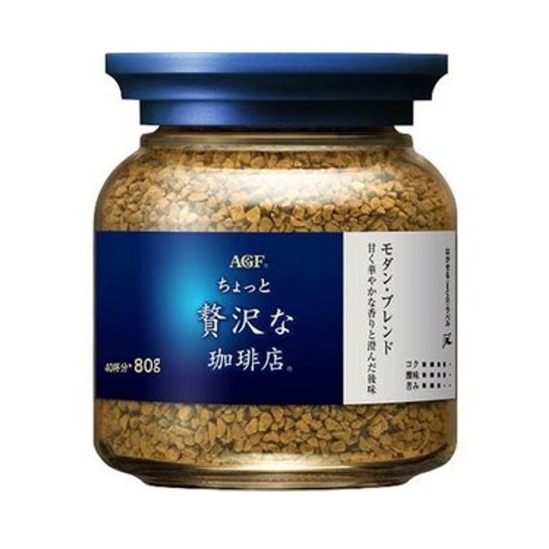 AGF Maxim華麗柔順即溶咖啡-藍罐白標 , , large