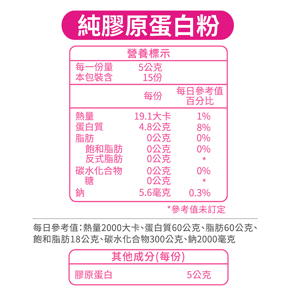 【五洲生醫】純膠原蛋白粉(15入/盒), , large