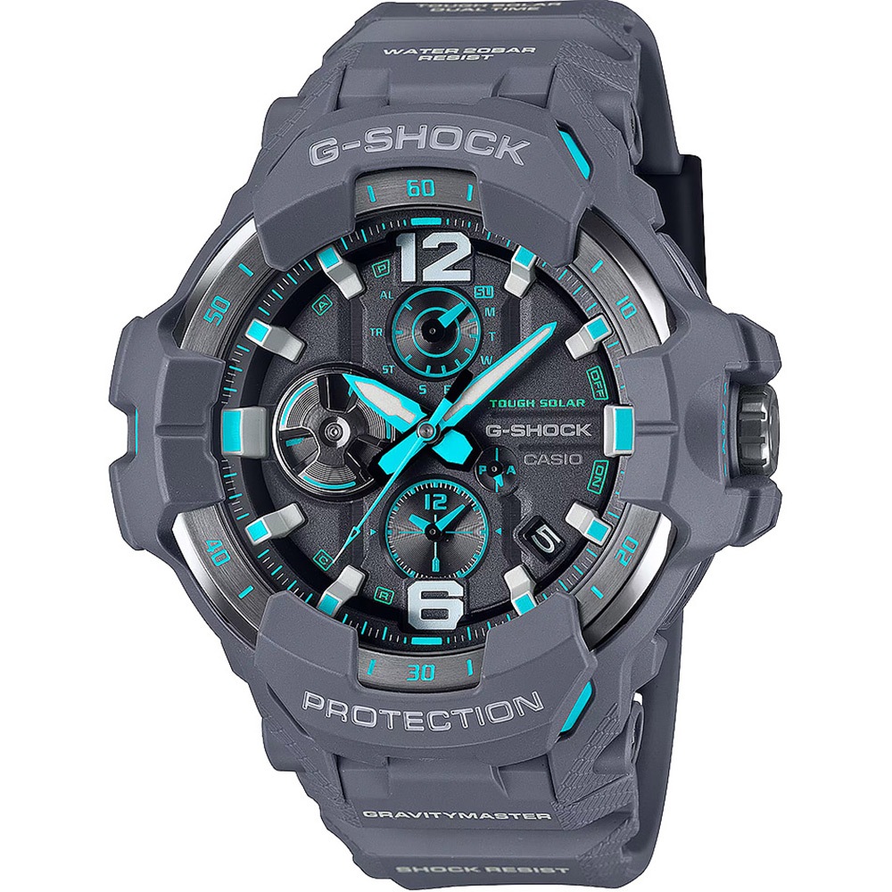 CASIO卡西歐 G-SHOCK MASTER OF G專業航空錶 太陽能藍芽飛行錶 GR-B300-8A2