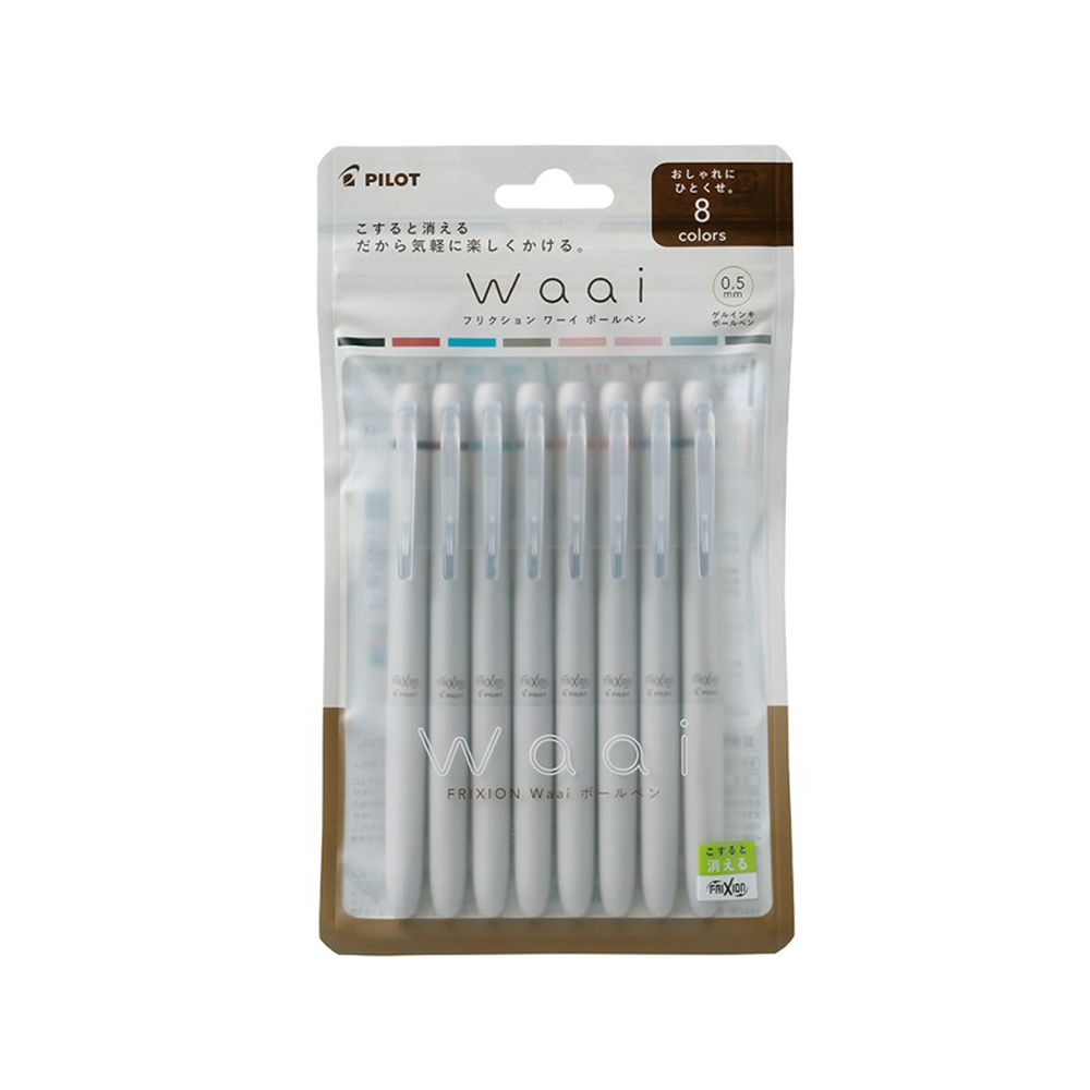 【龍品文創】百樂 PILOT 按鍵魔擦8入-Waai LFW15-8C, , large