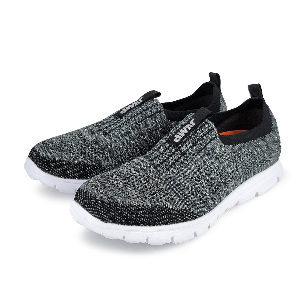 JUMP將門 懶人運動女鞋 女運動鞋 休閒鞋 MIT台灣製 輕量 透氣 柔軟 耐穿 Q彈 釋壓 抗菌 耐磨 防滑 灰桃紅, , large