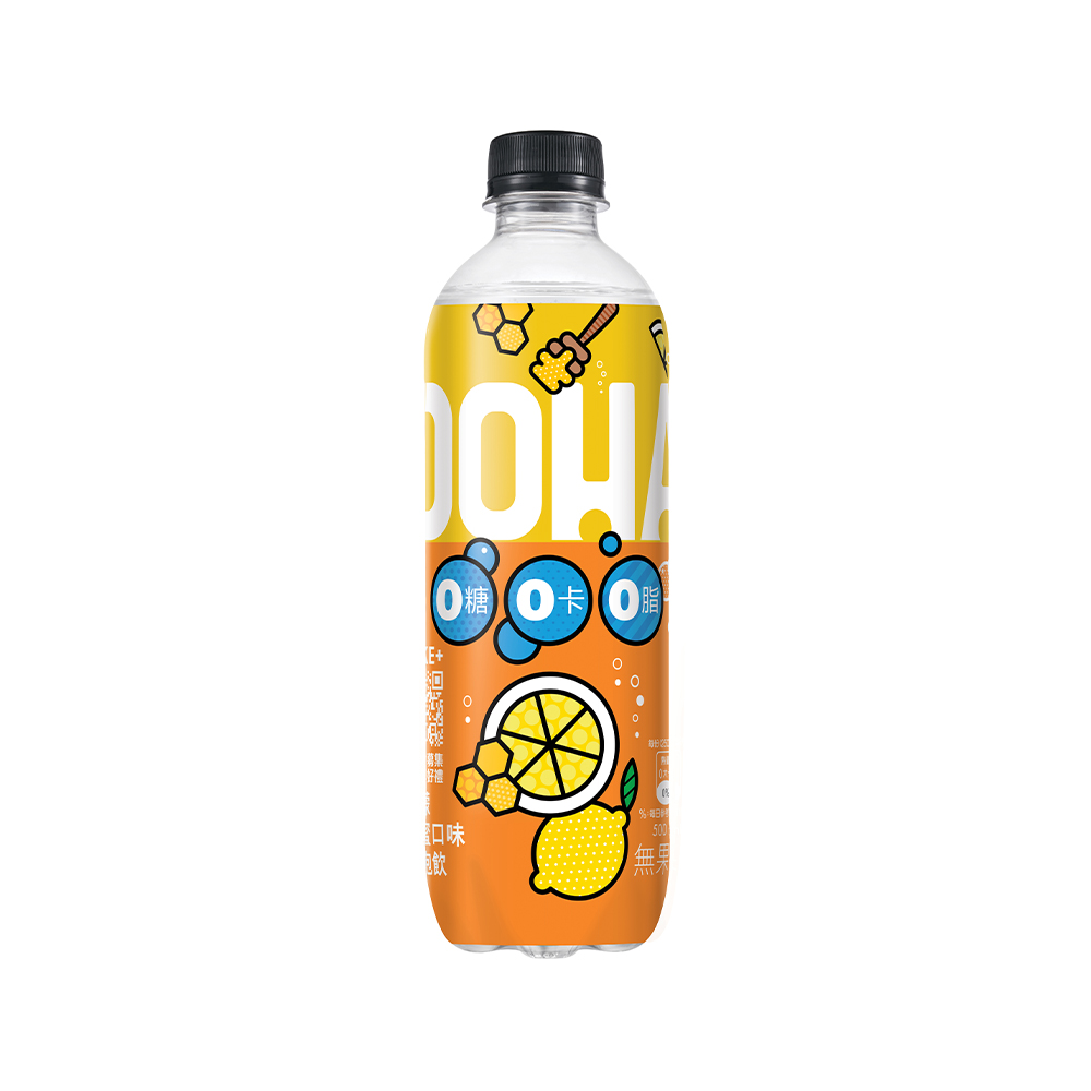 OOHA SPARKLING Lemon Honey  500ml, , large