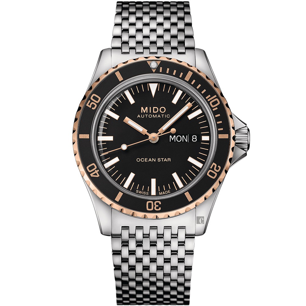 MIDO 美度 Ocean Star 海洋之星 75周年 200米潛水機械錶 M0268302105100, , large