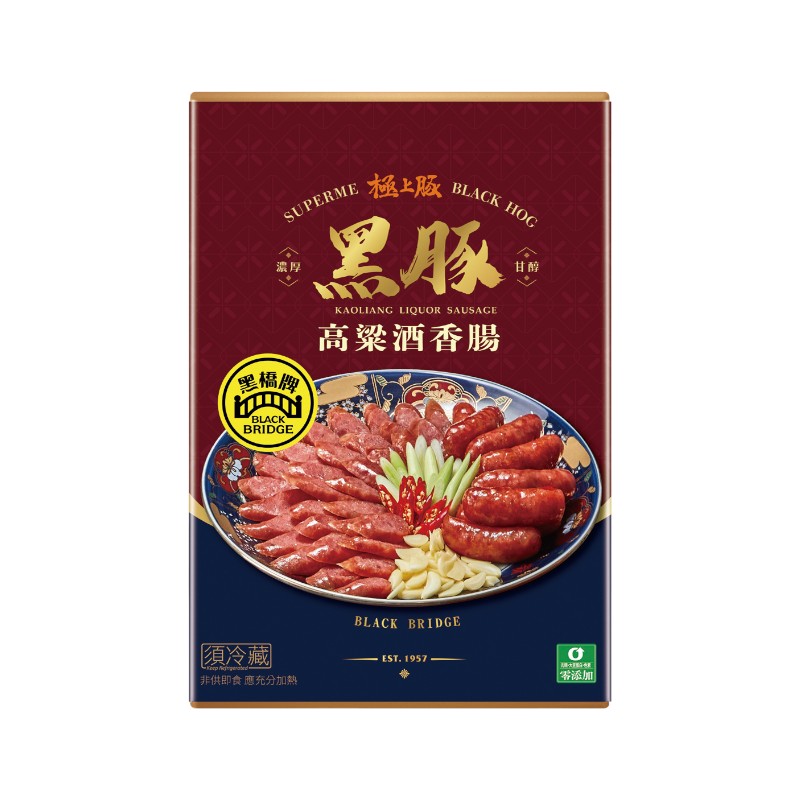 Kaoliang Liquor Black Hog Sausage, , large