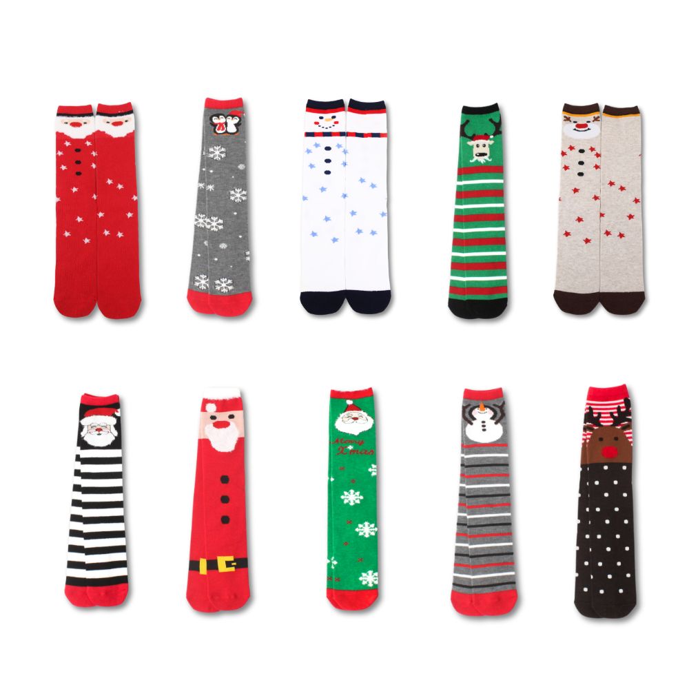 Christmas themed socks, , large