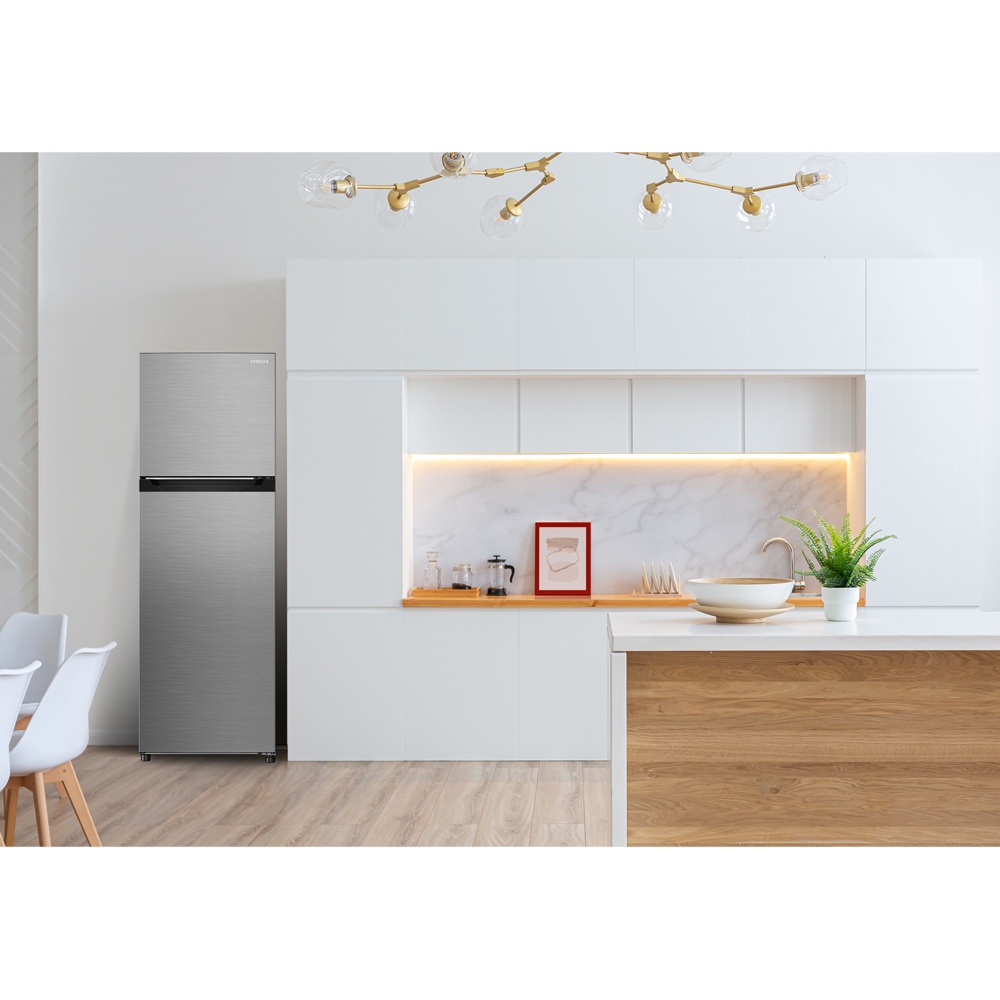 HITACHI 240L Grade 1 Energy Efficient Double Door Inverter Refrigerator H-RTN5255MF / HRTN5255MF, , large