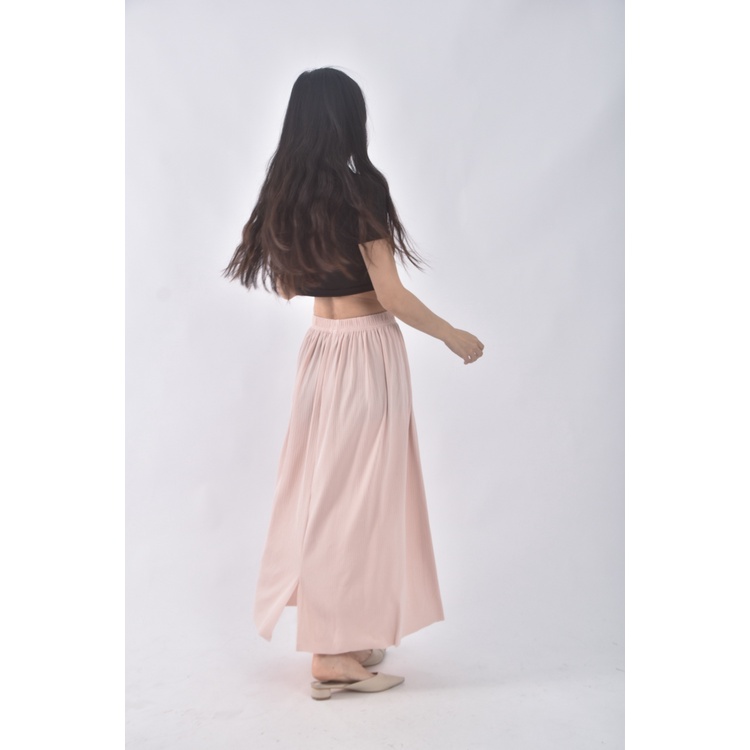 (S) girls monday質感粉色長裙二手衣, , large