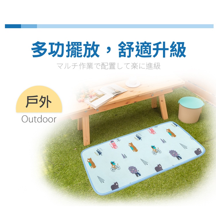 【格藍傢飾】日本技術AIRFit Q彈舒壓水洗多功能墊 萬用墊地墊防滑墊腳踏墊, , large