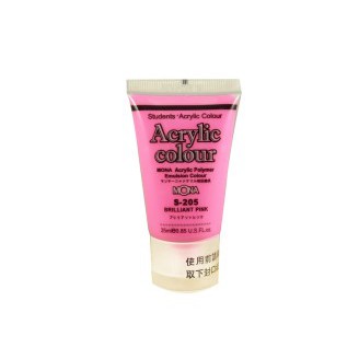 MONA蒙納 S-205 壓克力水彩(亮粉紅) 25ml, , large