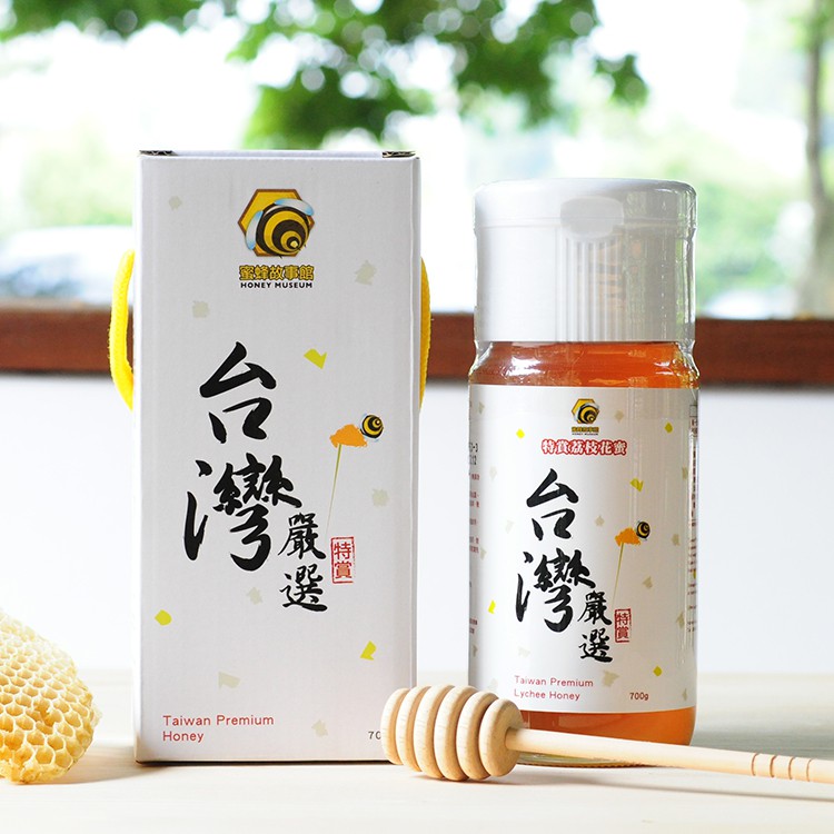 [蜜蜂故事館] 台灣嚴選荔枝花蜜700g, , large