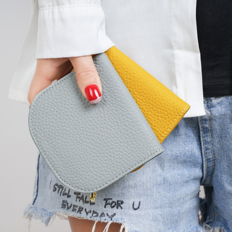 cozyuti悠媞 真皮多功能零錢包 多色可選 真皮零錢包 包包短夾 收納方便 好放好拿 拉鍊零錢包 多功能卡夾 錢包, , large