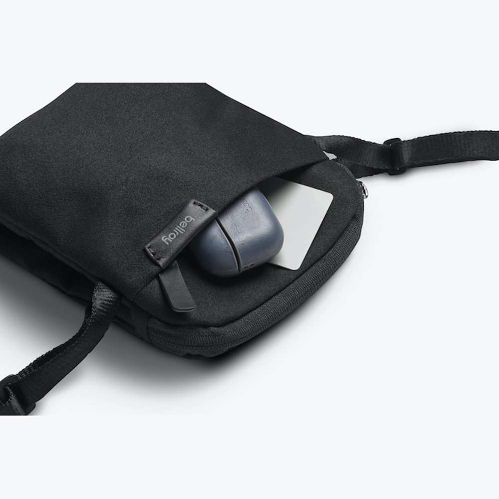 Bellroy 城市斜背包 側背包 小包 收納隔層(黑色), , large