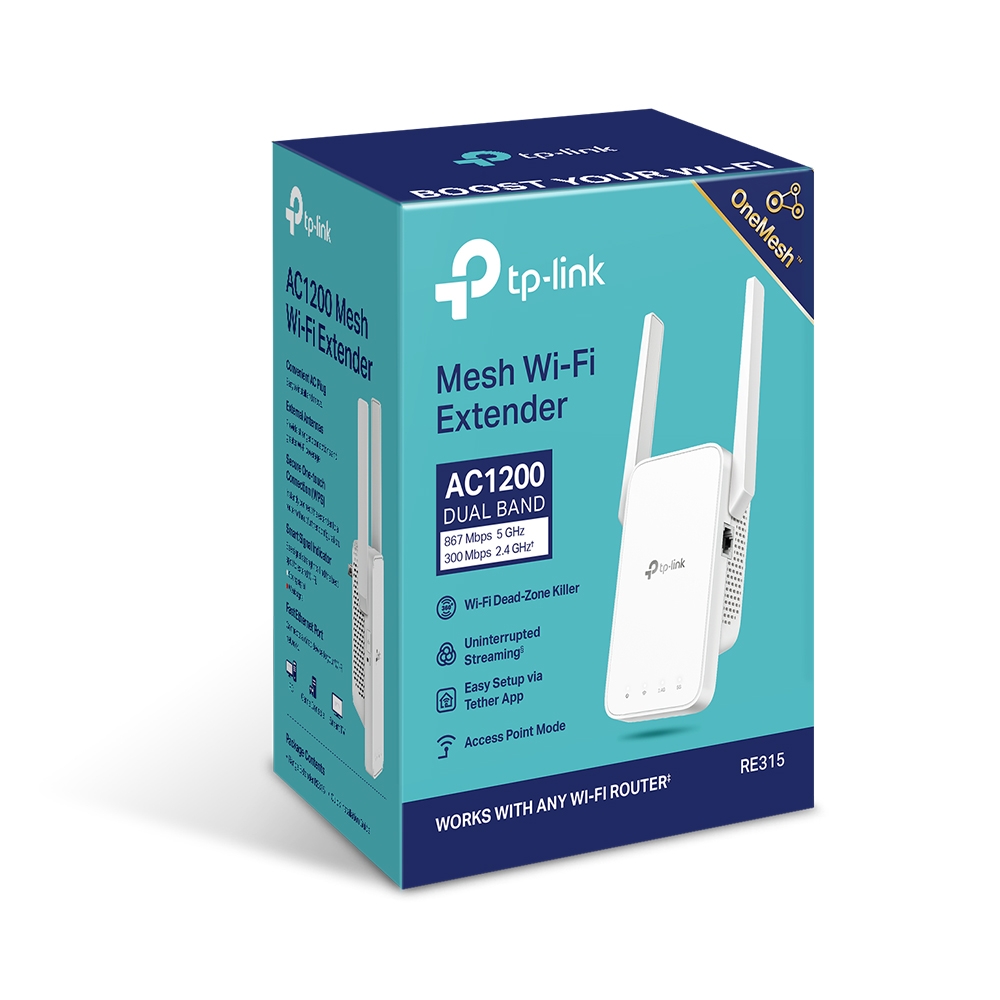 TP-Link RE315 Wi-Fi 訊號延伸器, , large