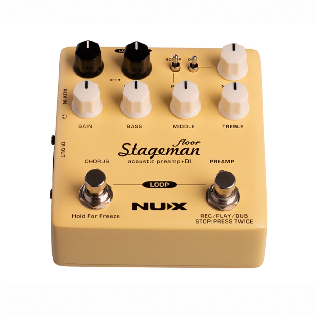 NUX STAGEMAN FLOOR NAP-5 木吉他 前級 / DI效果器【敦煌樂器】, , large