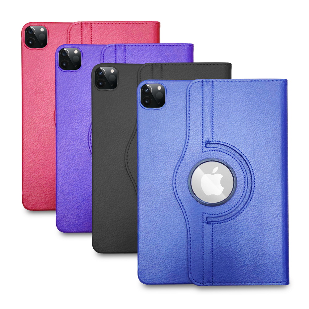 [LA119 Lychee Texture Rotating Style] iPad Air 11-inch 2024 Tablet Protective Case, , large