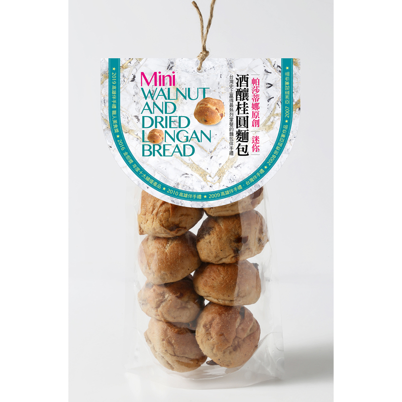 PASADENA Mini Dried Longan and Walnut Bread(10 pcs)