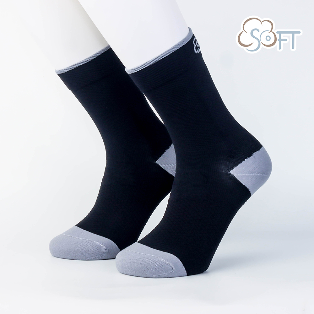 【SOFT】Light Compression socks-gentleman gray (26-31cm), , large