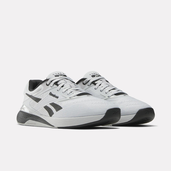 Reebok Nano X5 男 訓練鞋 穩定 健身 重訓 灰 黑 [100225449], , large