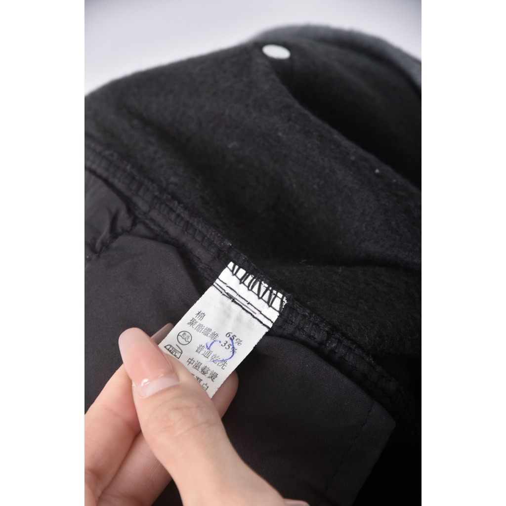 (XL) 丹寧牛仔豹紋黑色長褲二手衣, , large