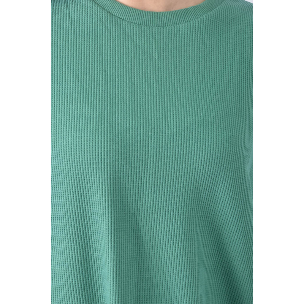 (2XL) chaco closet綠色短袖上衣二手衣, , large