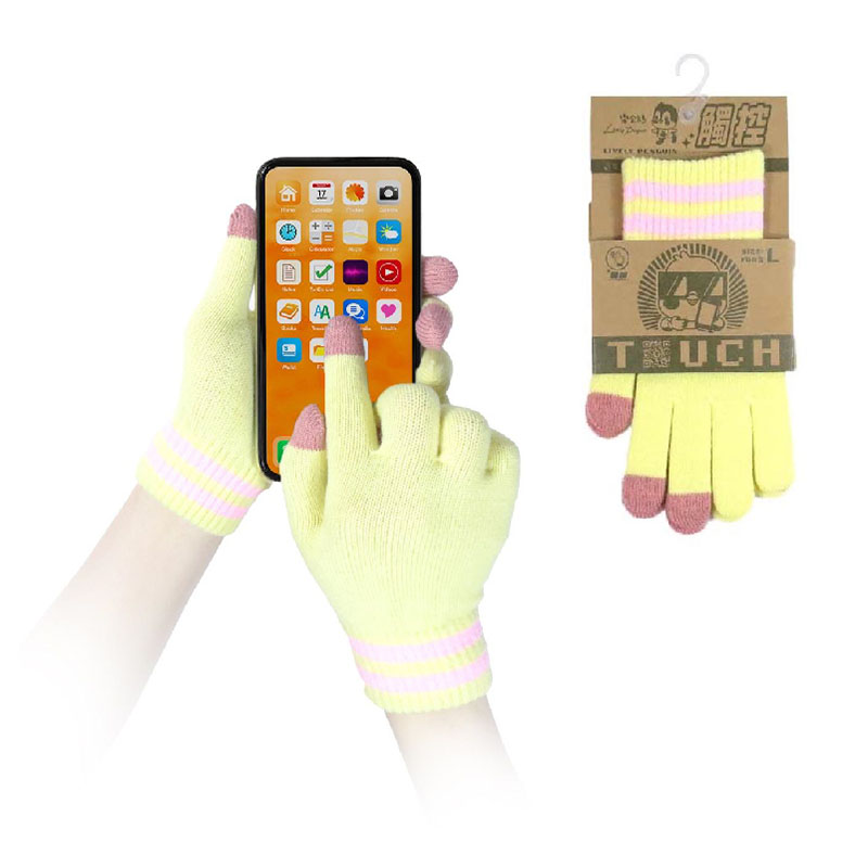 女樂企鵝保暖觸控手套, , large