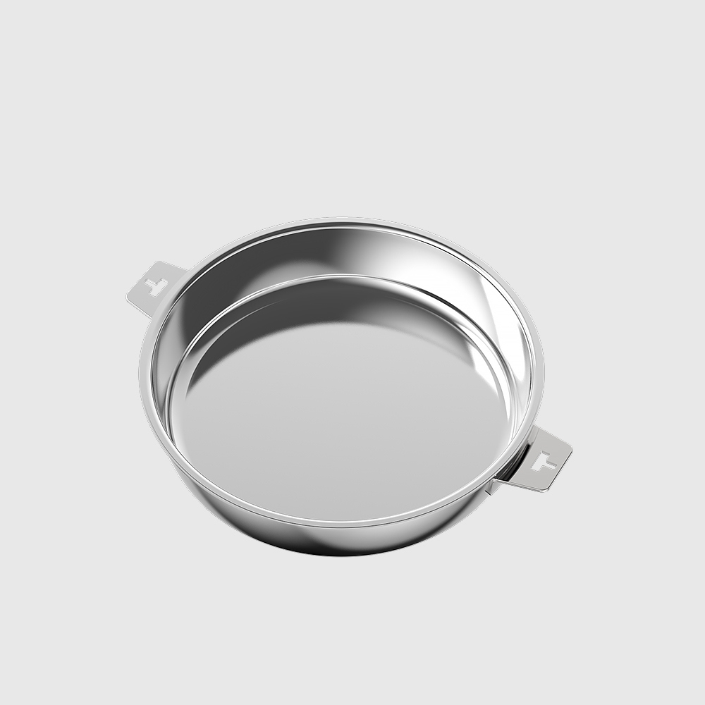 THANKFUL Chef Steel Good Pot Series - 28cm Stainless Steel Frying Pan (Single Pan), , large