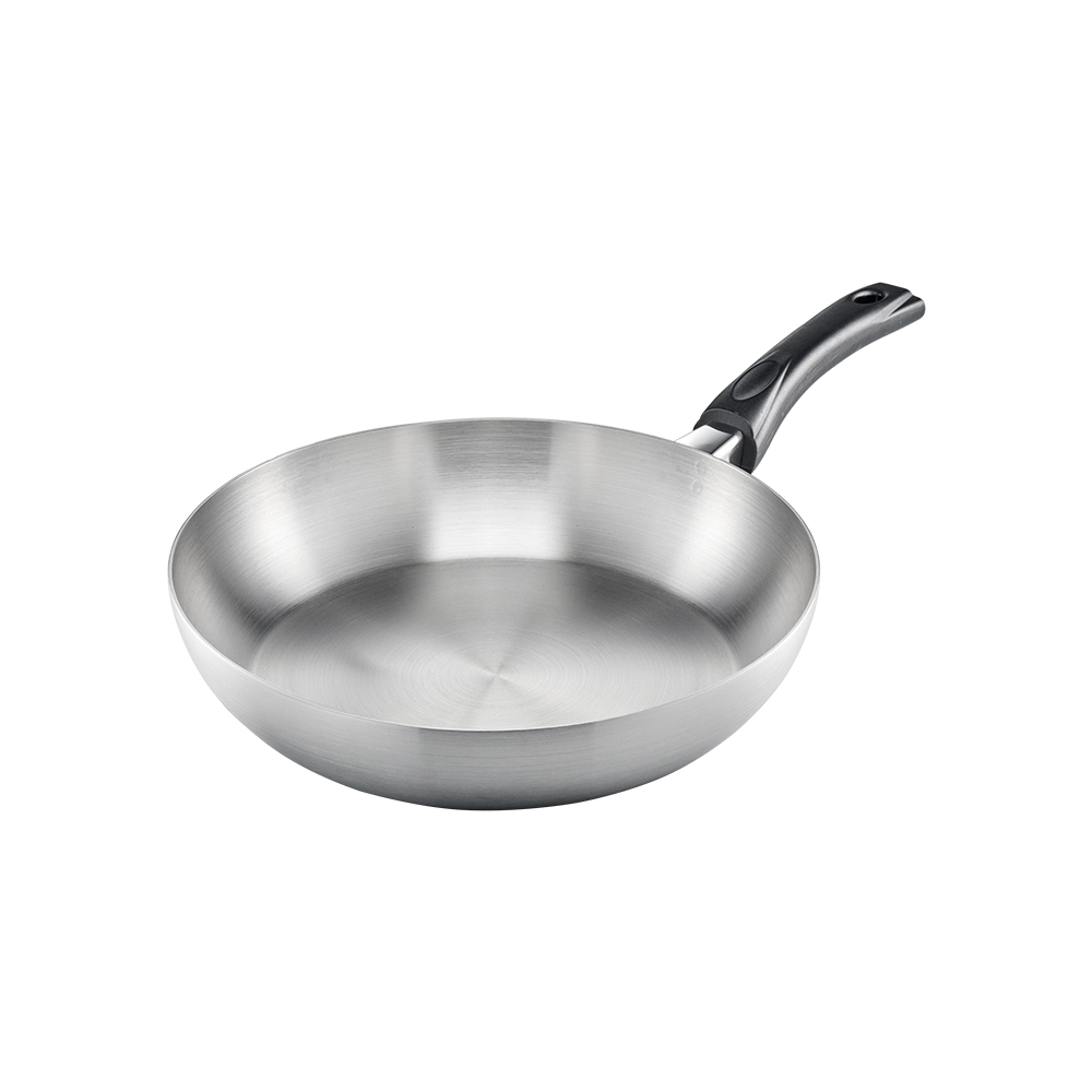 PERFECT 理想牌 金緻316不鏽鋼七層複合金平底鍋無蓋 無蓋28cm-Leidea樂德兒