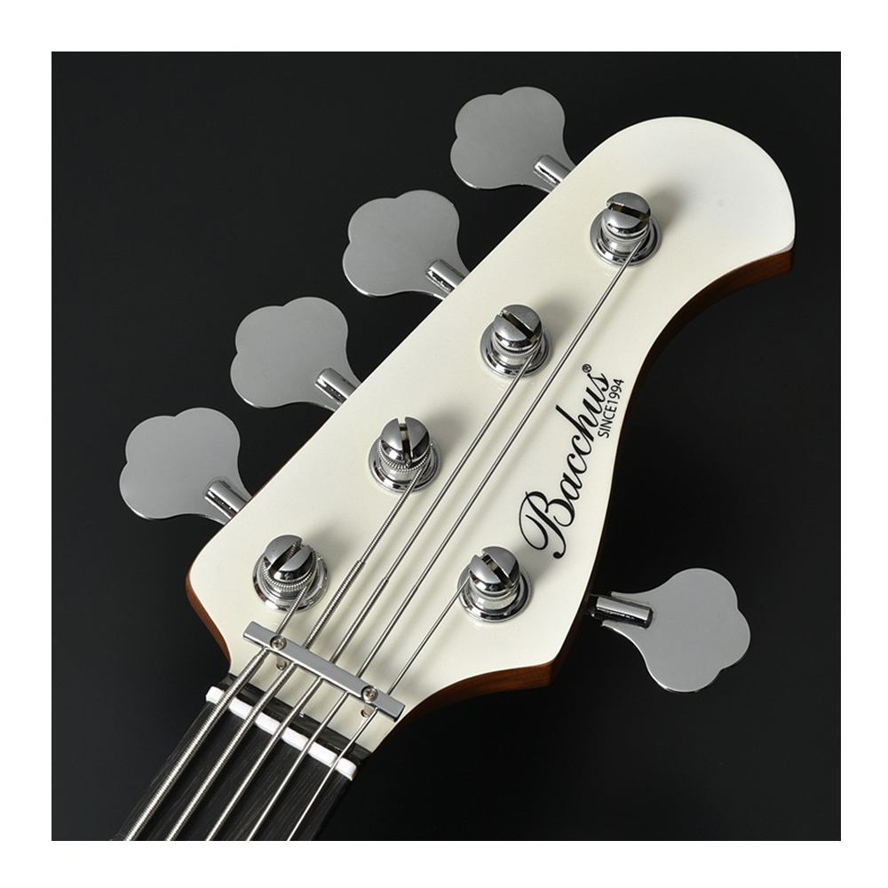 Bacchus WJ5B-1DX-AC RSM/P PWH-MH 珍珠白特仕 五弦貝斯【敦煌樂器】, , large