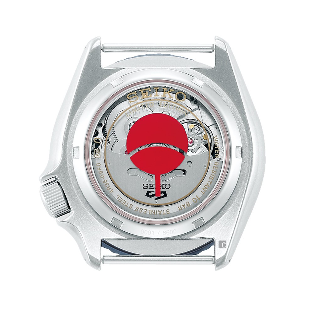 SEIKO精工 5 Sports x 火影忍者 佐助 聯名限量機械錶 SRPF69K1/4R36-09F0B, , large