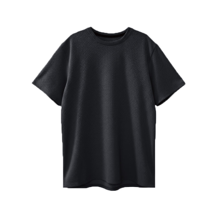 立體織紋速乾圓領衫 UX-8010, , large