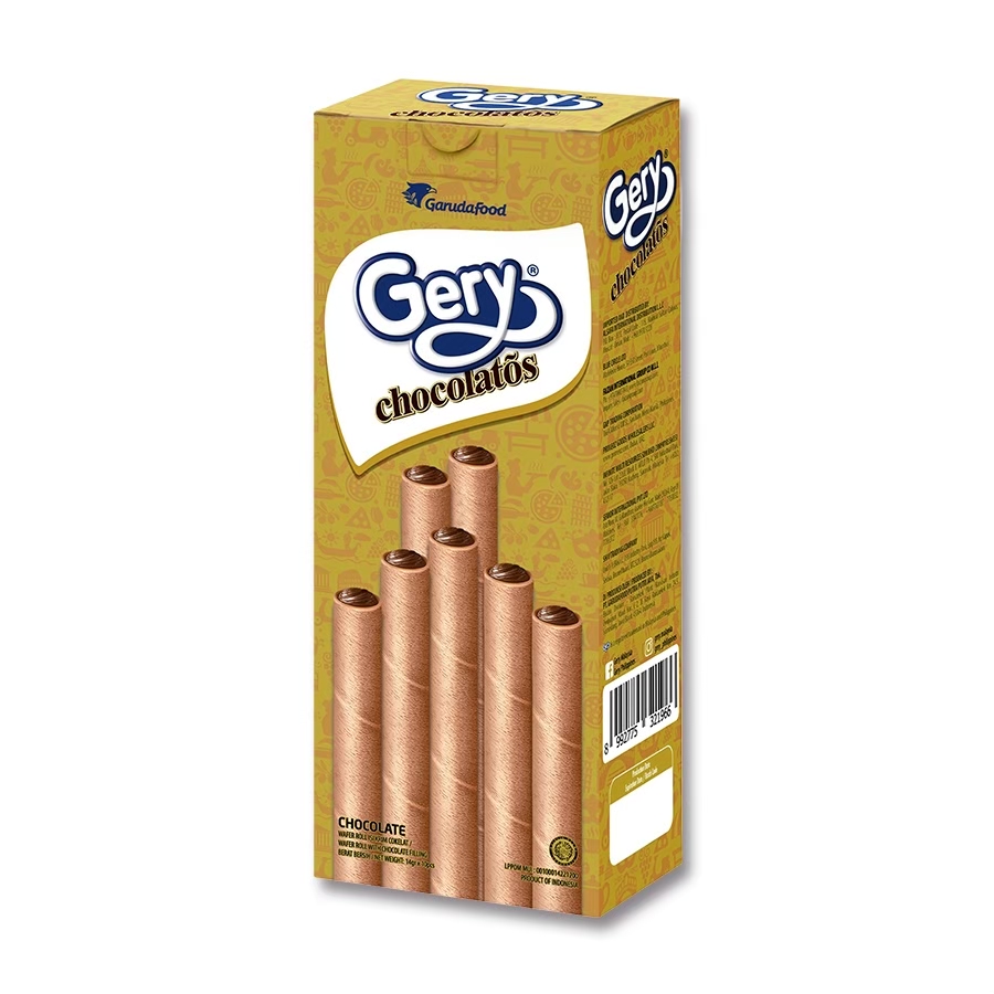 Gery Wafer Roll With Chocolate Filling, , large