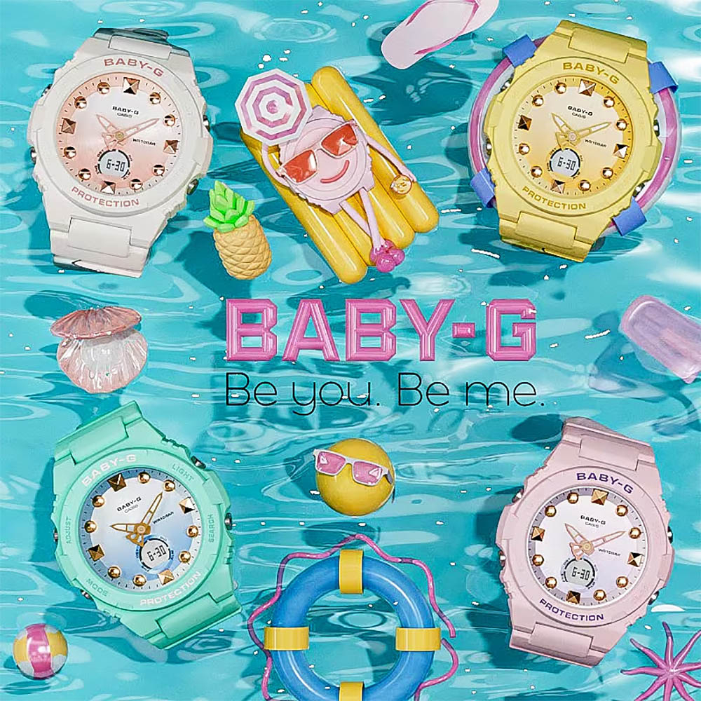 CASIO 卡西歐 BABY-G 夏季海灘手錶 BGA-320-3A, , large