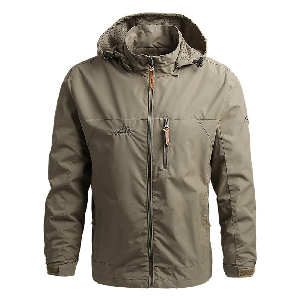 Men’s Lightweight Windbreaker Jacket, , large