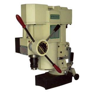 WIN五金 台灣製造 清山牌 三相電壓 <MTM930A-三相220V> 磁性鑽孔機 磁性鑽台 鋼構鑽台 磁力鑽孔機 攻牙機 鑽孔機, , large