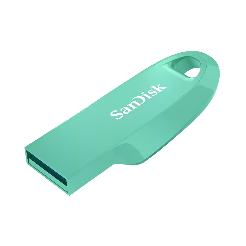 【SanDisk】Ultra Curve 32G 綠色 USB 3.2 隨身碟 讀取速度 100MB/s, , large