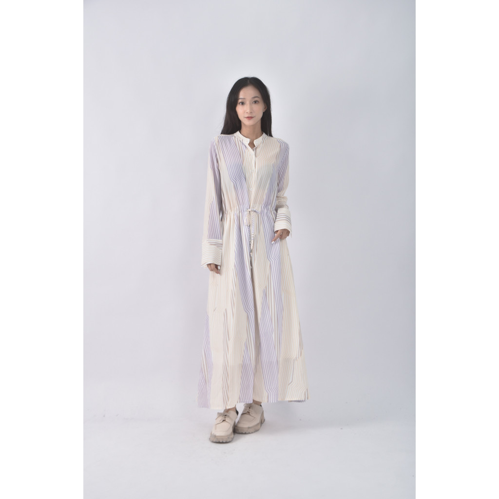 (L) urban dress襯衫紫色洋裝二手衣, , large