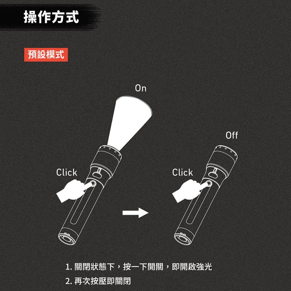 【德國Ledlenser】P7R 充電式伸縮調焦手電筒, , large