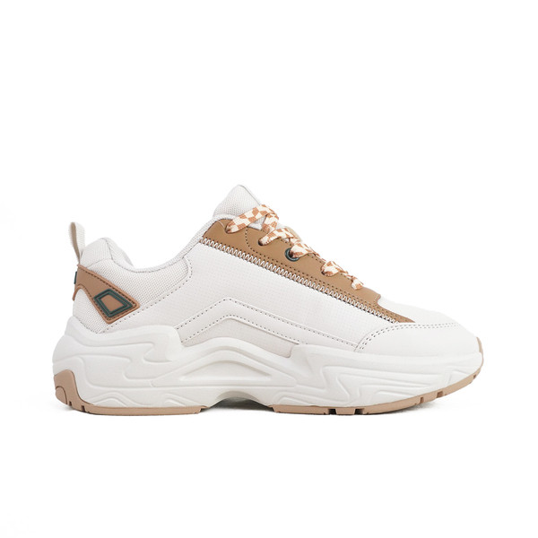 Kixpress-Fila Clunky Sneaker 女 運動休閒鞋 經典厚底 老爹鞋 米棕 [5-J939Y-177], , large