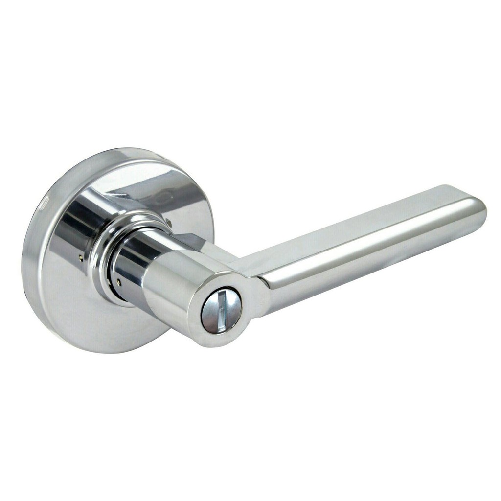 水平鎖 加安牌 磨砂銀色LP3X20G/LP3X207 浴廁鎖 房間鎖 自動解閂 水平把手, , large