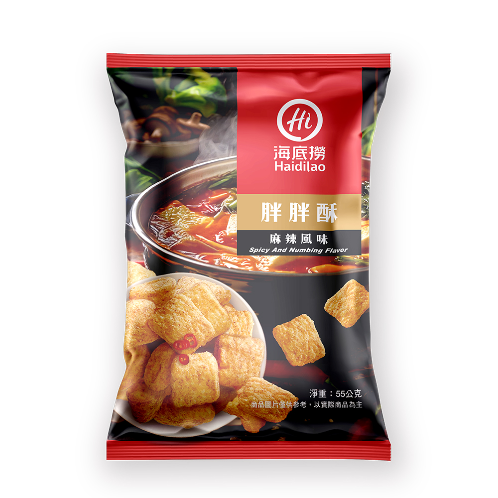 海底撈胖胖酥(麻辣風味)55g, , large