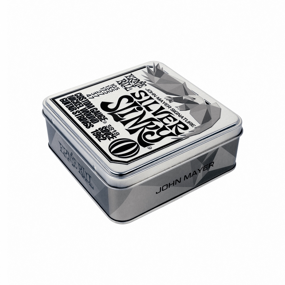 ERNIE BALL 3818 John Mayer Silver Slinky 電吉他套弦 10.5-47【敦煌樂器】, , large