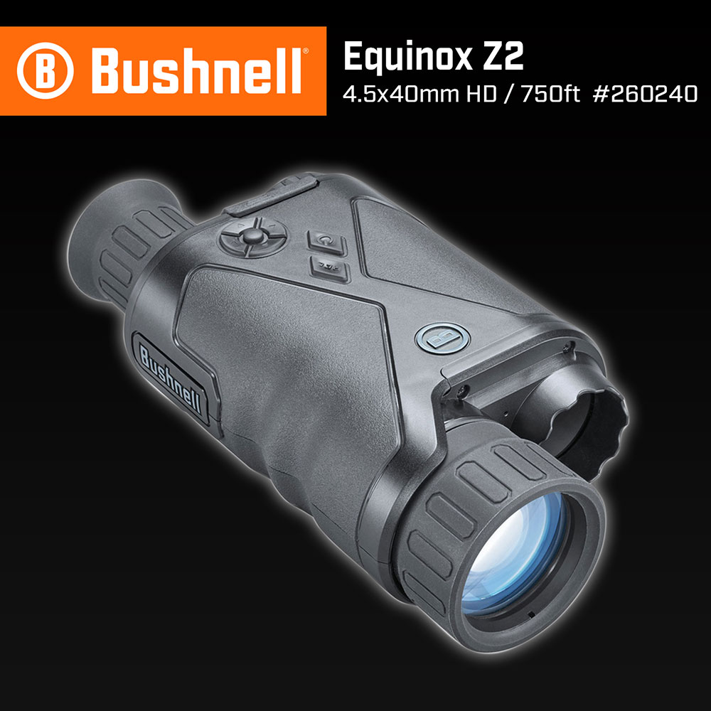 【美國 Bushnell】Equinox Z2 新晝夜系列 4.5x40mm 數位日夜兩用紅外線單眼夜視鏡 260240, , large