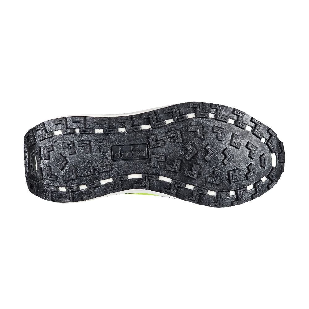 DIADORA迪亞多那 大童時尚運動鞋 童運動鞋 童鞋 寬楦 透氣 保護後跟 吸震 減壓 健康鞋墊 緩震 黑綠 灰紫, , large