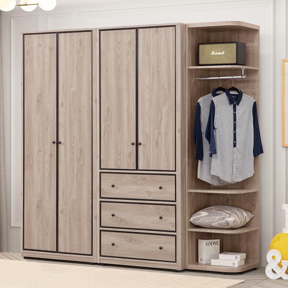 【Homelike】喜家居7尺組合衣櫃(2236), , large