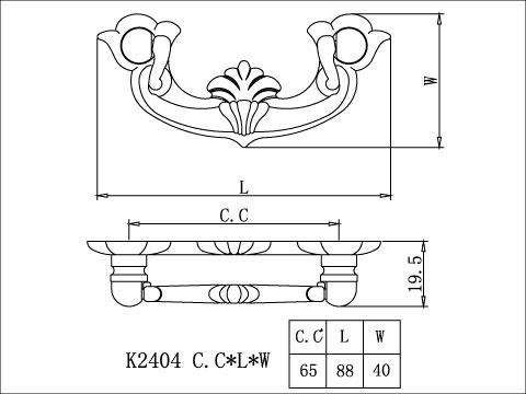 【協進五金】拉手 深咖古, , large